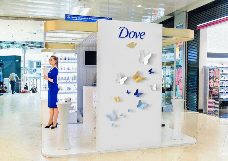 Dove Beauty Corner в ТЦ «Европейский»